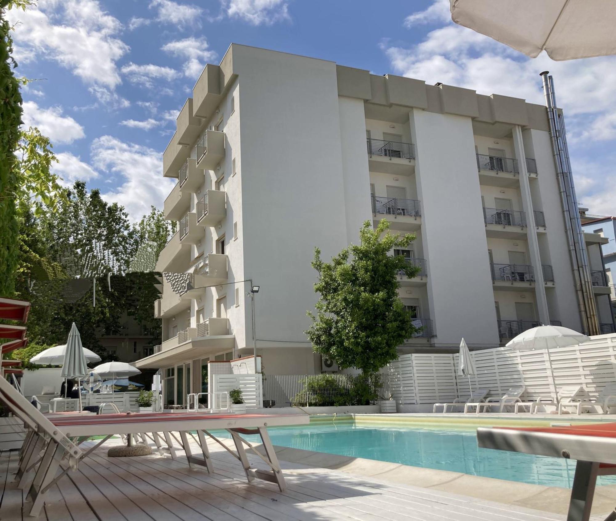 Hotel Villa Del Parco Rimini Eksteriør bilde