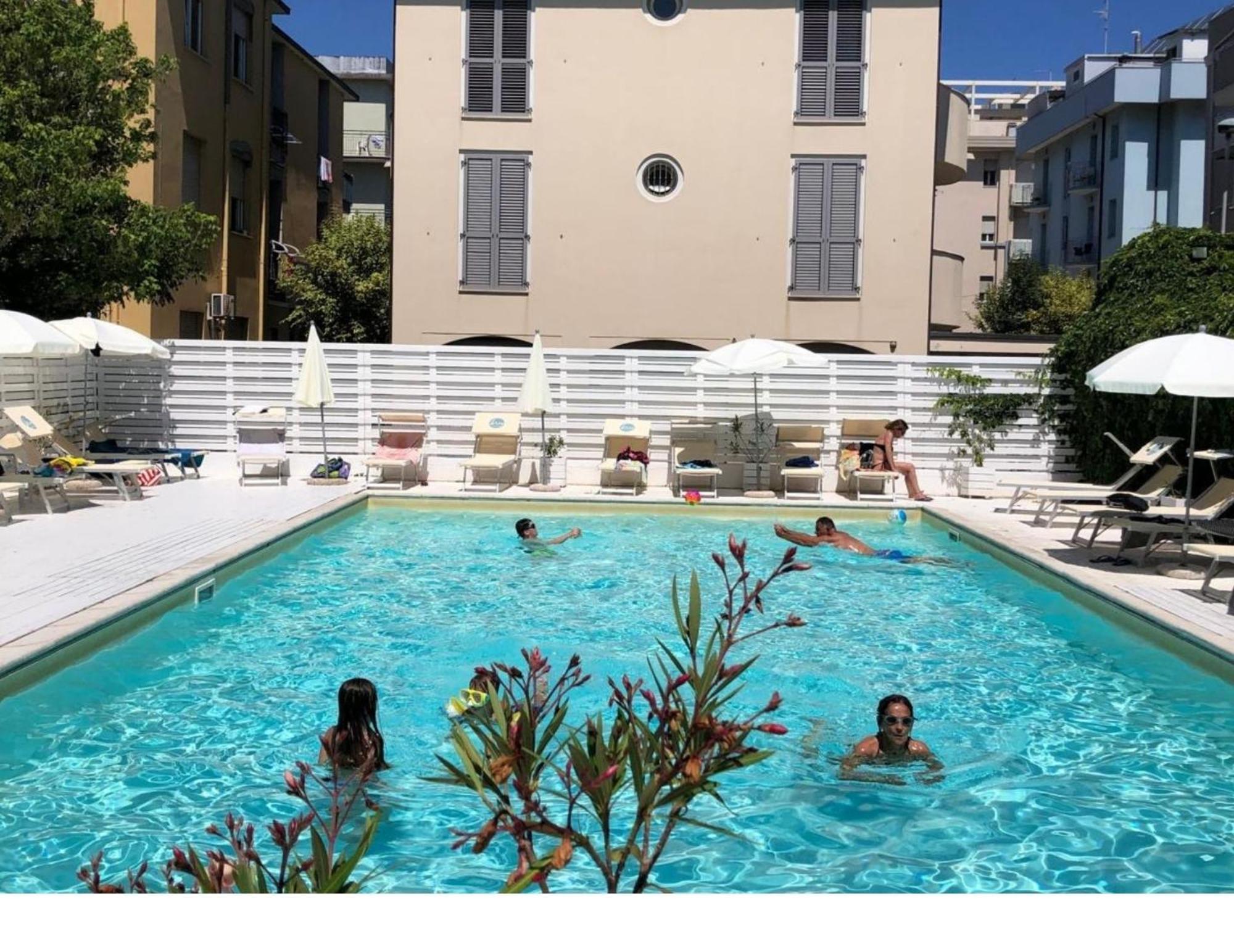 Hotel Villa Del Parco Rimini Eksteriør bilde