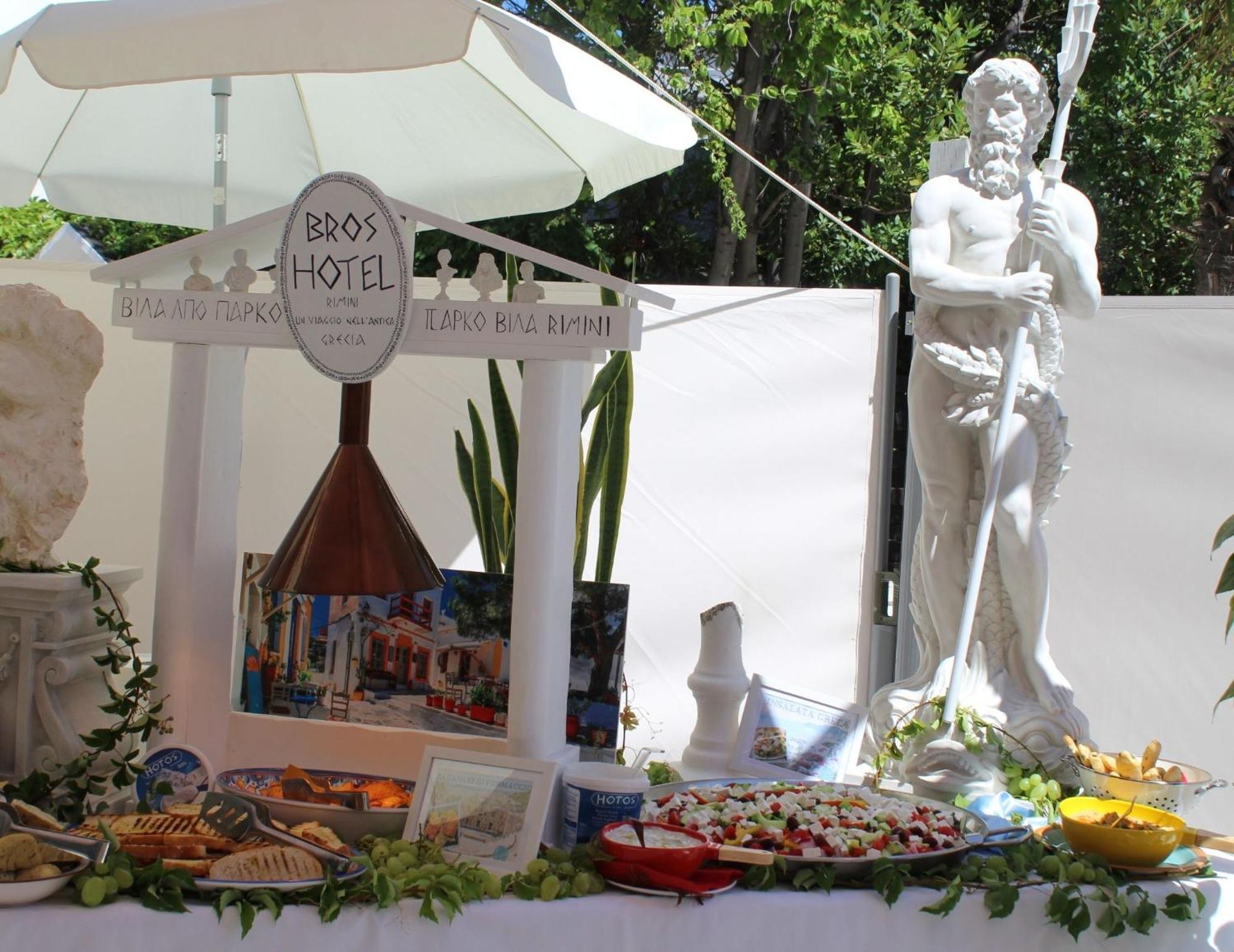 Hotel Villa Del Parco Rimini Eksteriør bilde